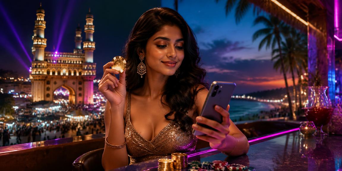 Mobile Slot gaming in Hyderabad city street